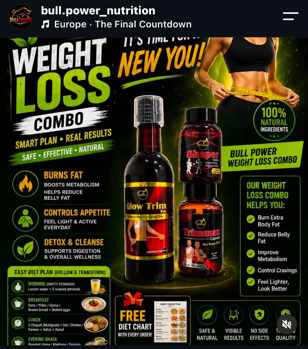 Fat Loss Combo Pack by Bull Power Nutrition